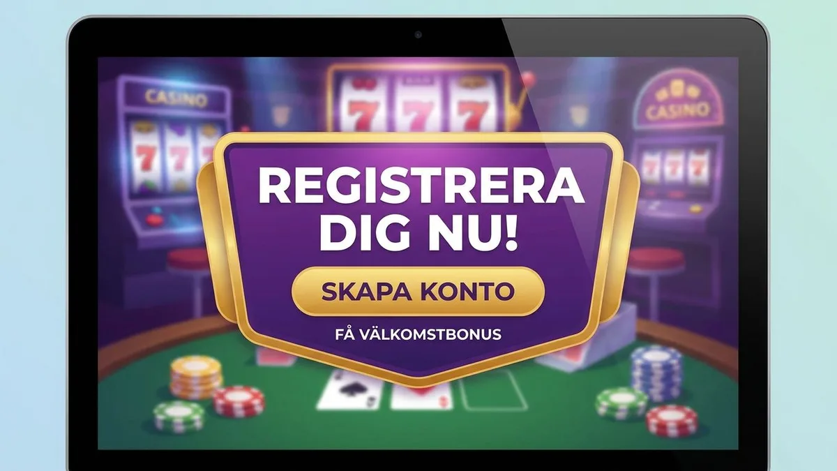Registrera dig med bonus